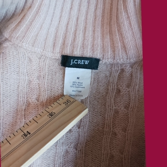 J. Crew Tan Cable Knit Cardigan - Picture 5 of 8